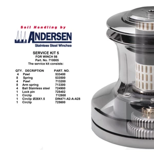 Andersen Winch Service Kit 5