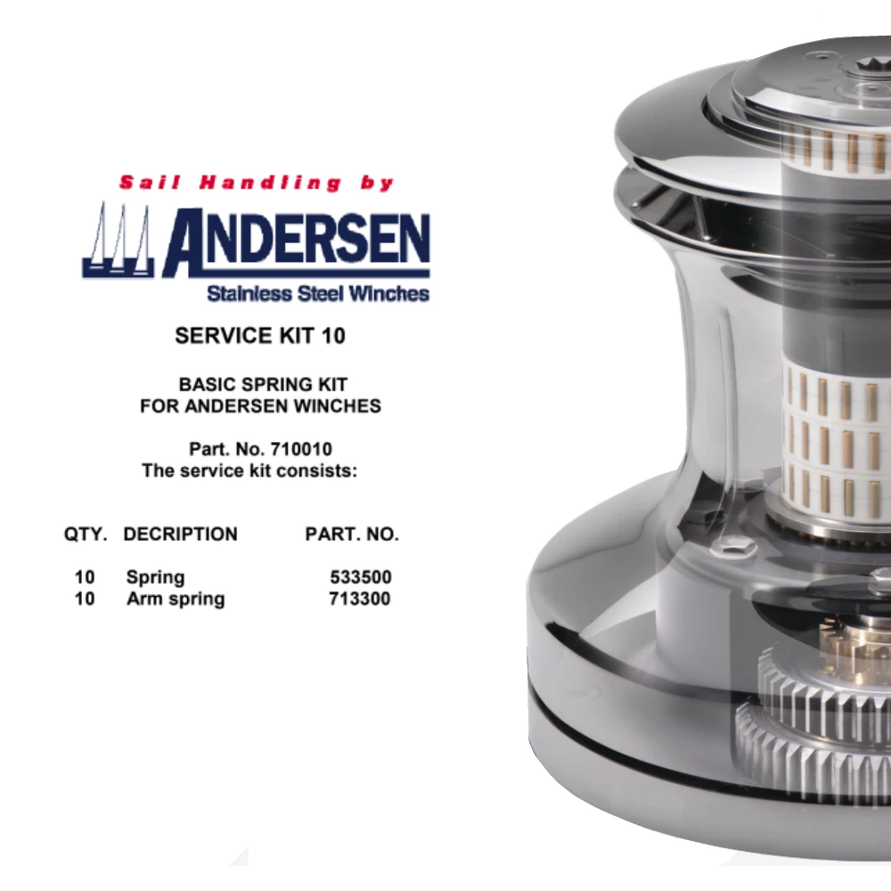 Andersen Winch Service Kit 10 - Springs Only