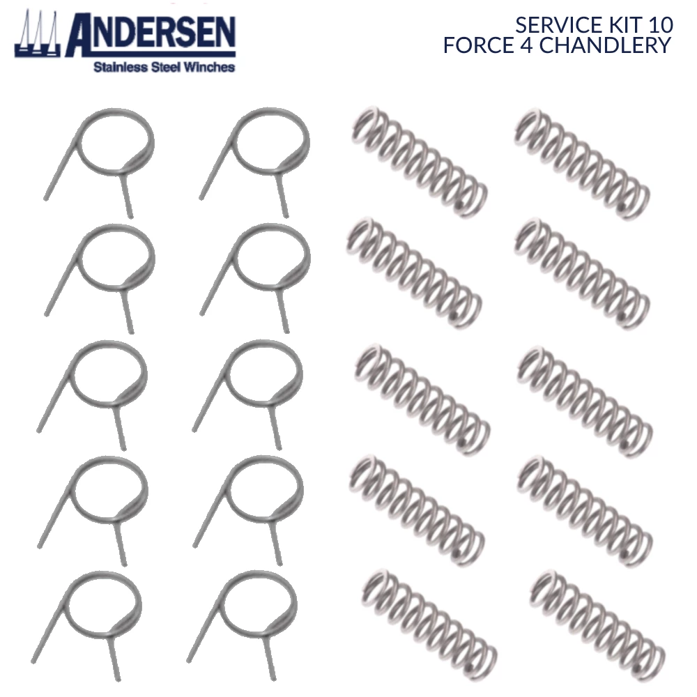 Winch Service Kit 10 - Springs Only