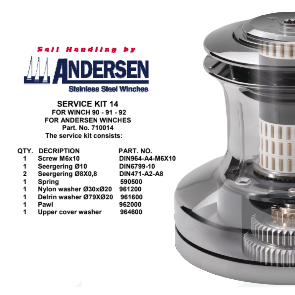 Winch Service Kit 14