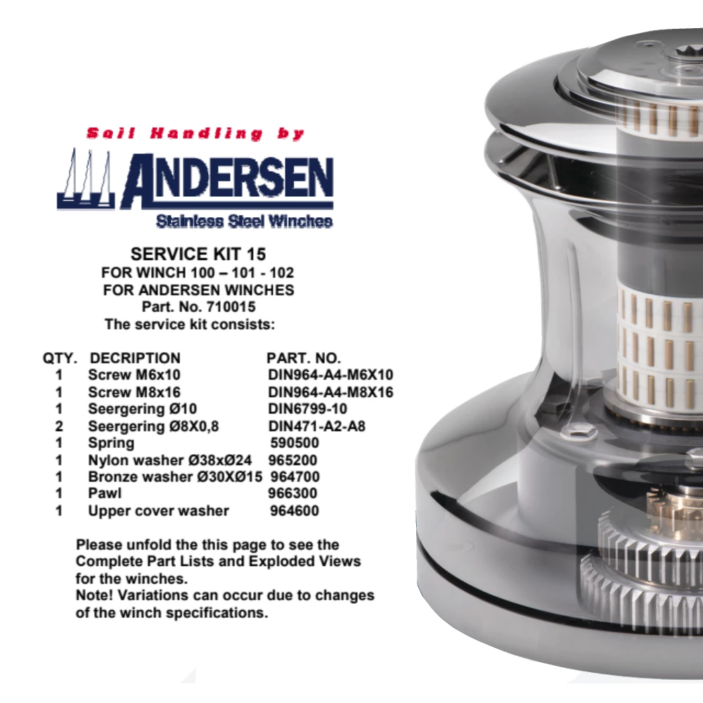 Winch Service Kit 15