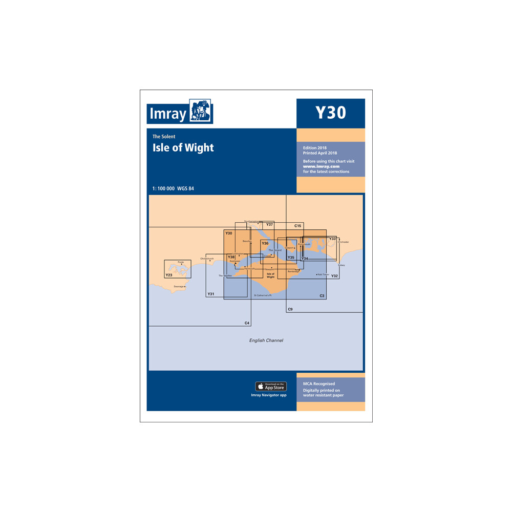 Y30 Isle of Wight Chart (Replaces 2200-1)