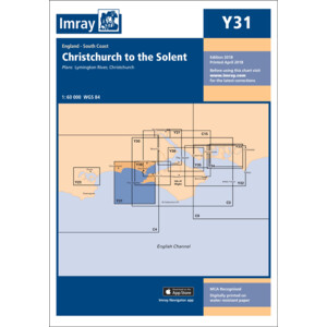 Y31 Christchurch to Solent Chart (Replaces 2200-2)