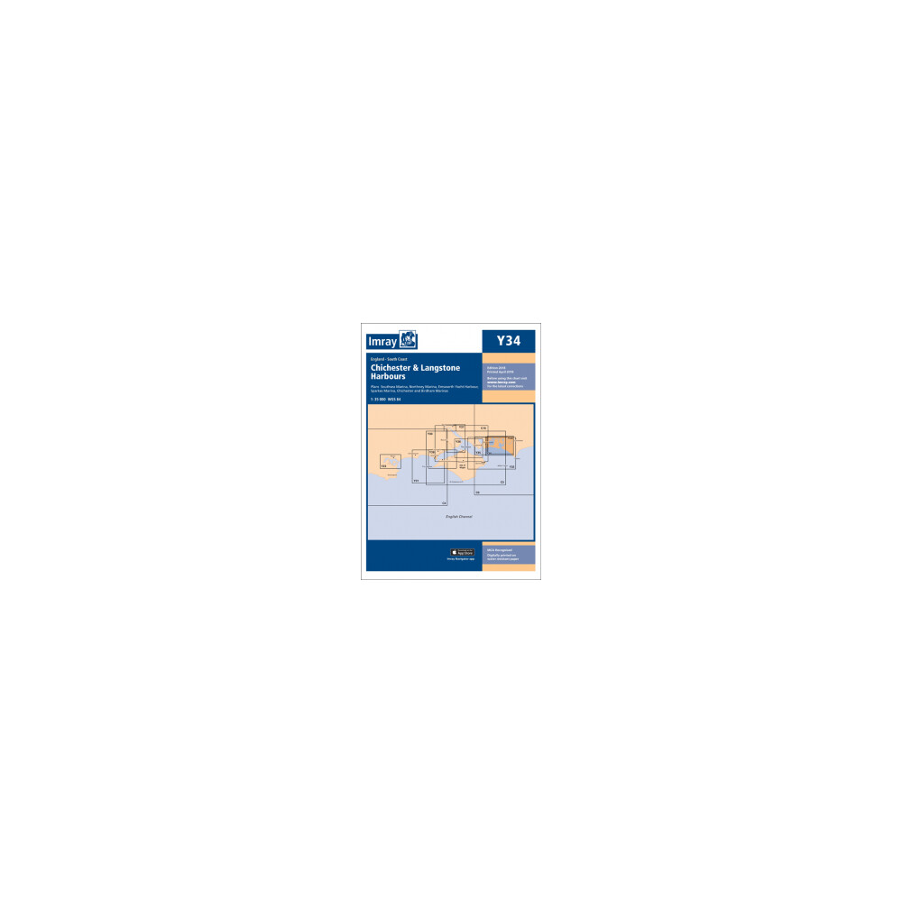 Y34 Chichester & Langstone Harbours Small Format (Replaces 2200-4)