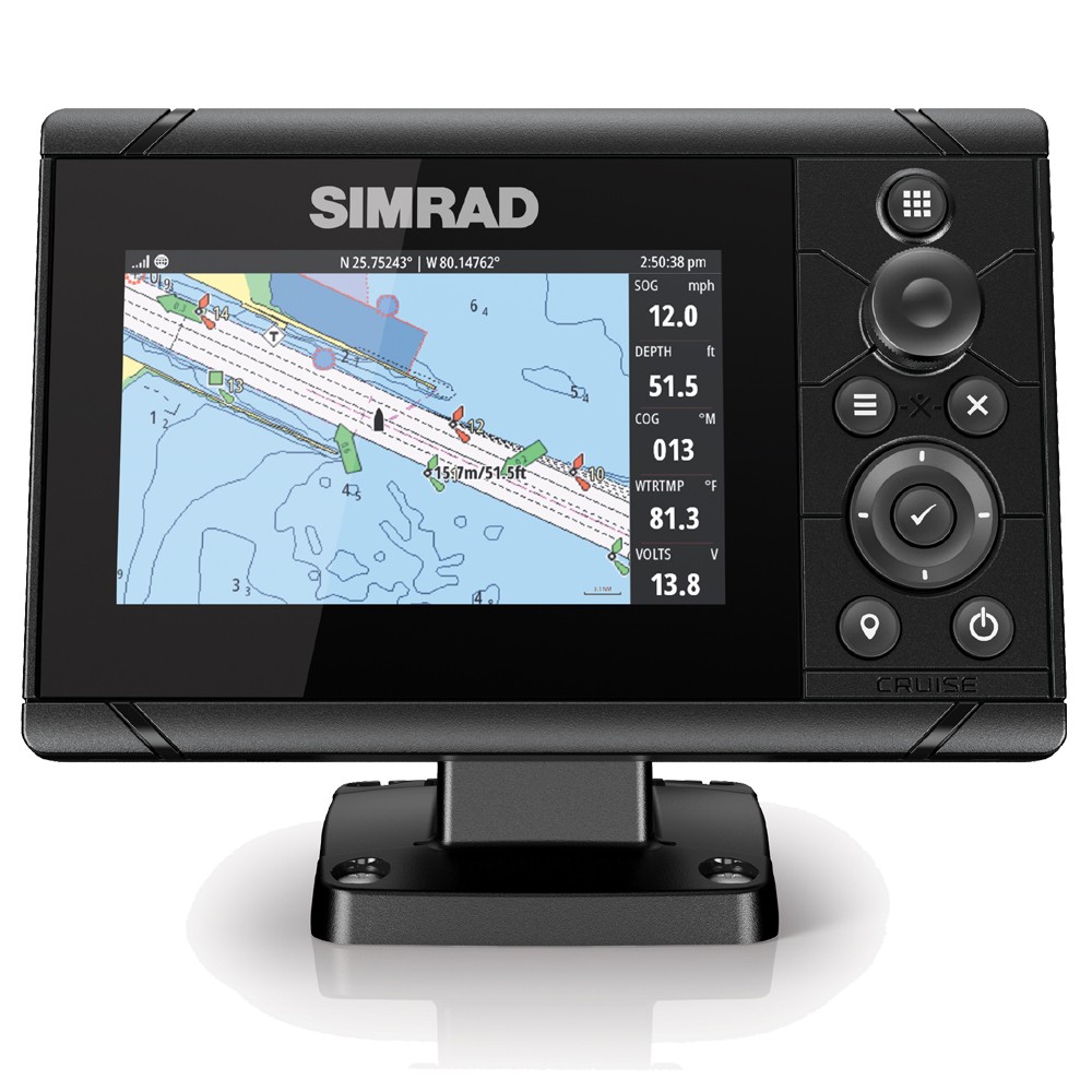 Cruise 5 Chartplotter Transducer Suncover & UK Chart Bundle