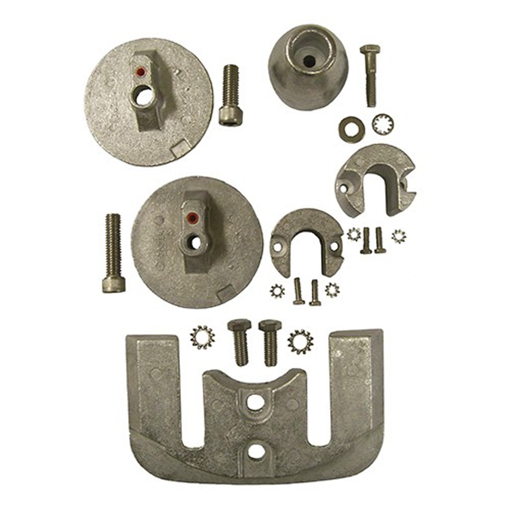 Engine Anode Kit w/Indicator Aluminium - Mercury Bravo 3 (2004+)