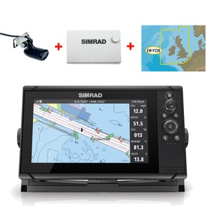 Cruise 9 Chartplotter Transducer Suncover & UK Chart Bundle