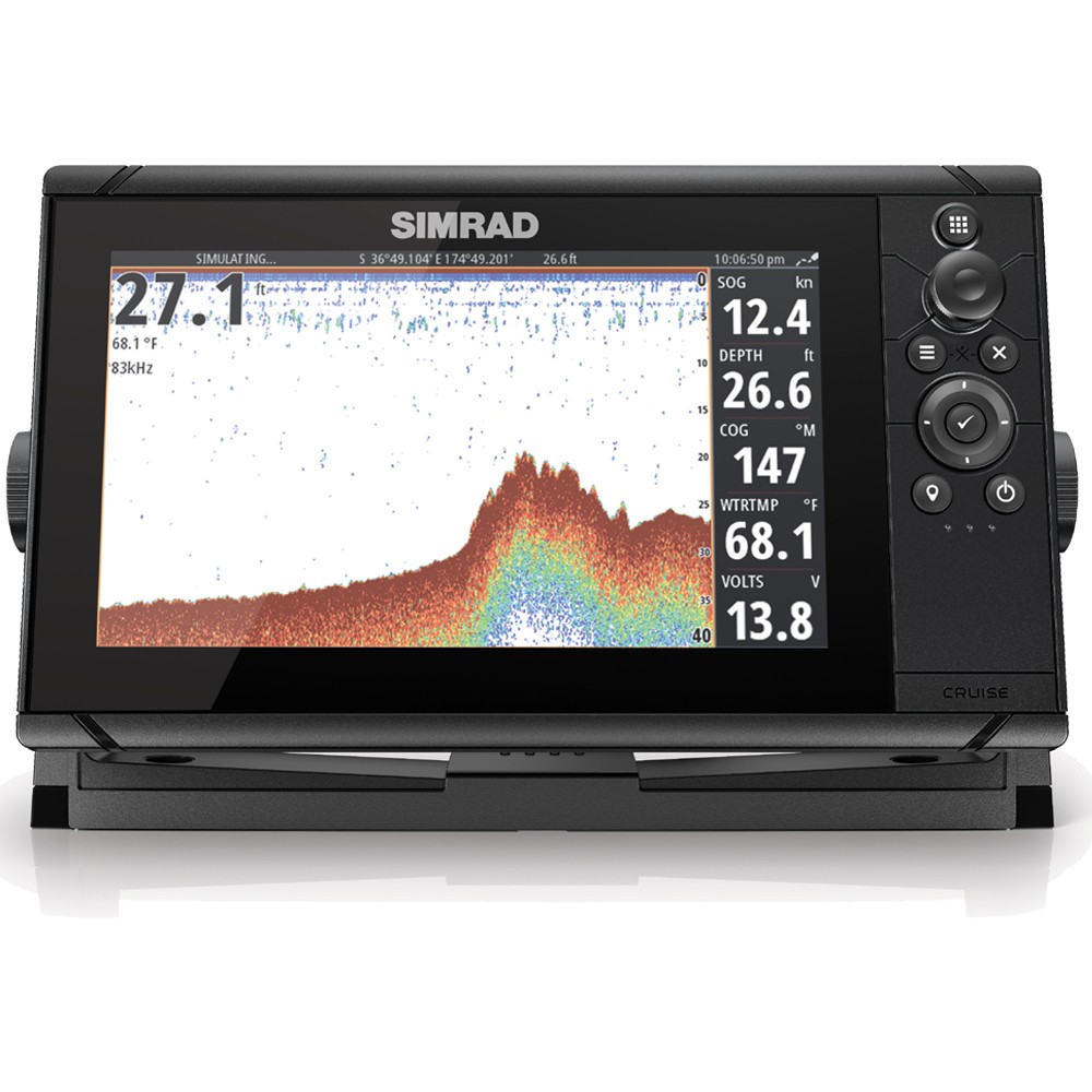 Cruise 9 Chartplotter Transducer Suncover & UK Chart Bundle