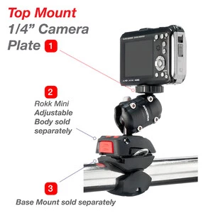 Rokk 1/4” Camera Plate 