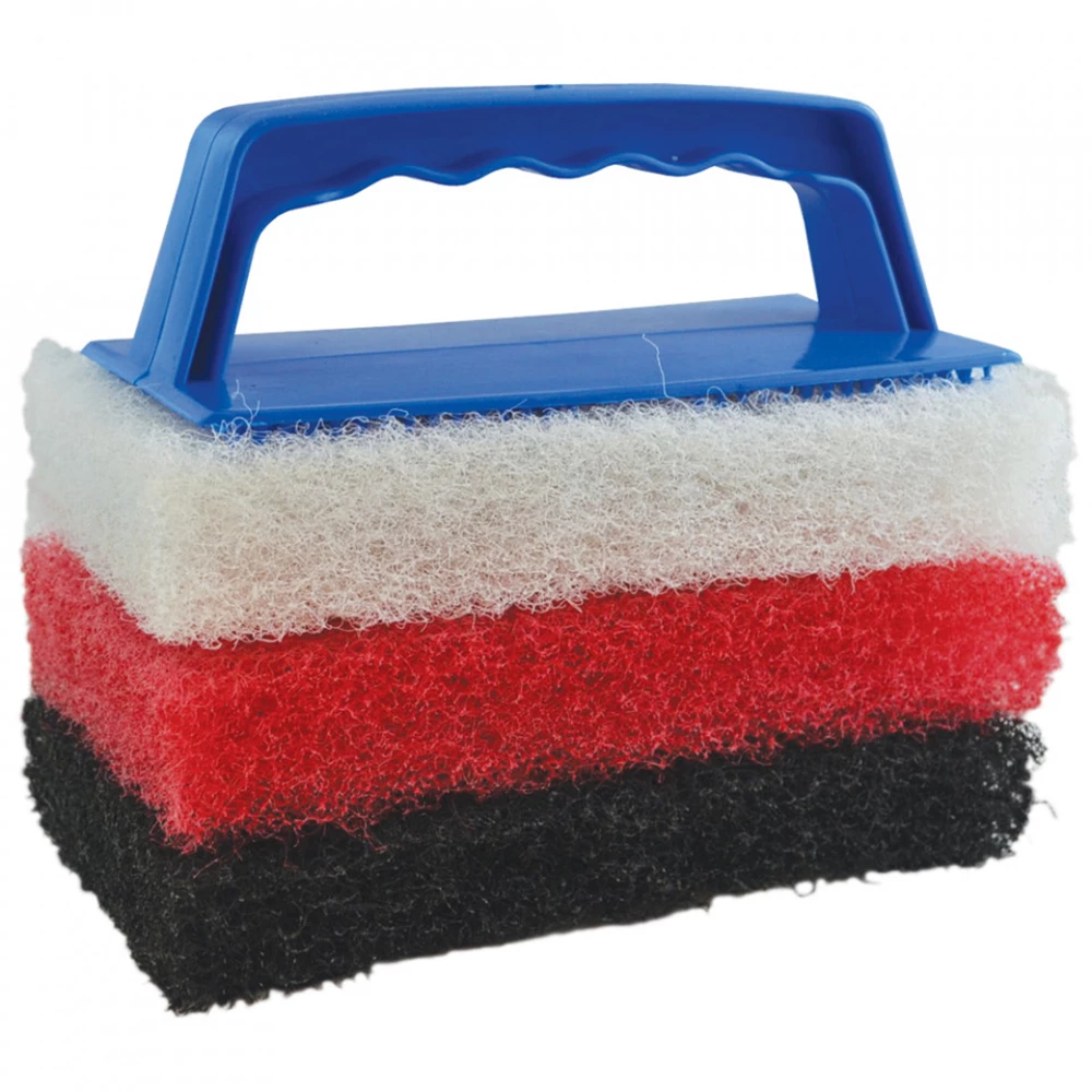Starbrite Scrub Pad Cleaning Kit inc 3 Pads 