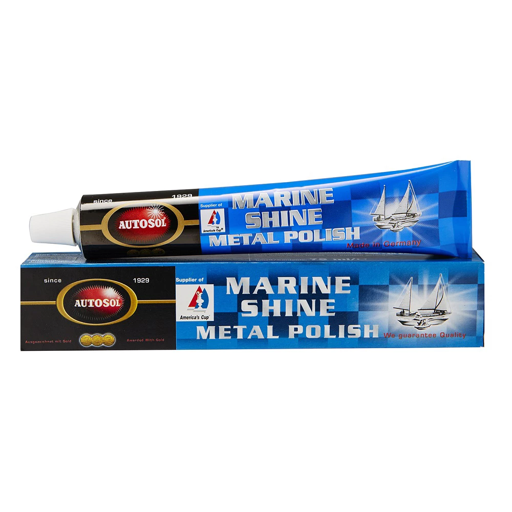 Autosol Marine Shine Metal Polish 75ml/100g Tube 
