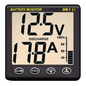 Nasa Clipper BM-1 Lithium LiFePO4 Battery Monitor 12V 