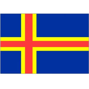 Force 4 Courtesy Flag Aland Islands 