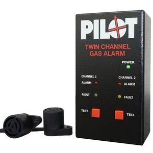 Pilot Gas Alarm with Two Sensors