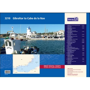 Imray 3210 Gibraltar to Cabo de la Nao Chart Atlas