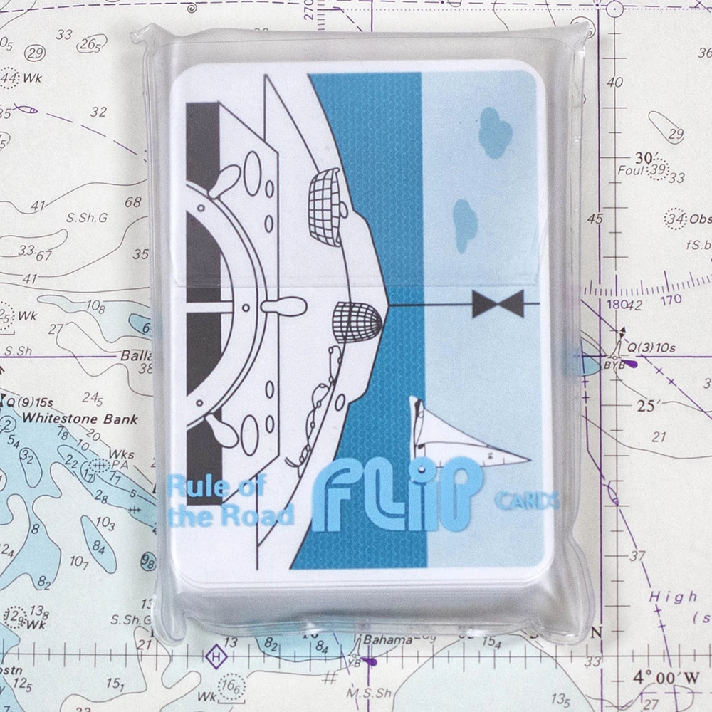 Flipcard Flip Cards Rule of Road 