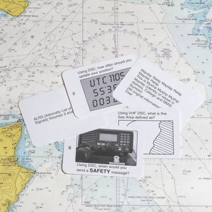 Flipcard Flip Cards Marine Radio 