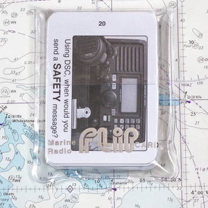 Flipcard Flip Cards Marine Radio 