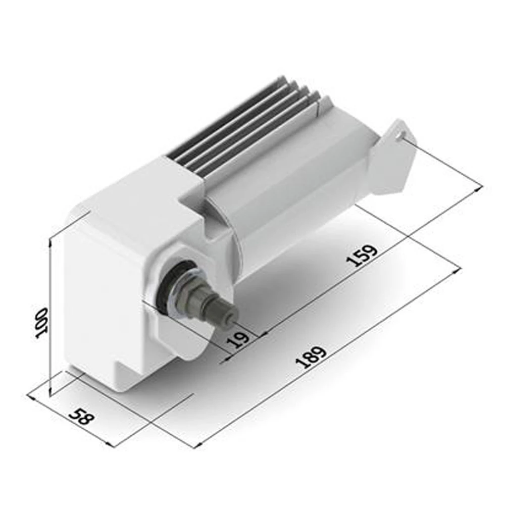 LD 215BD Wiper Motor 24V 50mm Shaft