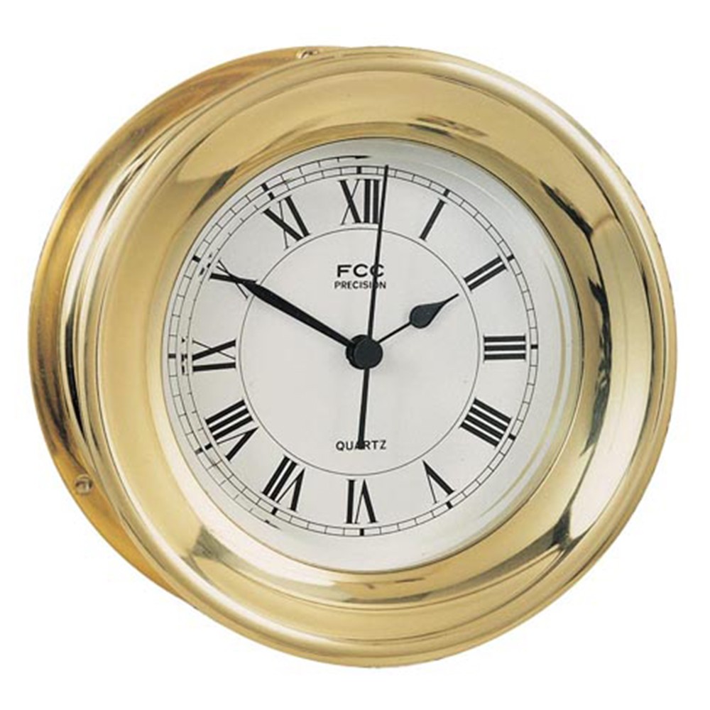 Brass Capstan Clock - 4.5