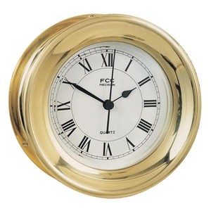 Brass Capstan Clock - 4.5