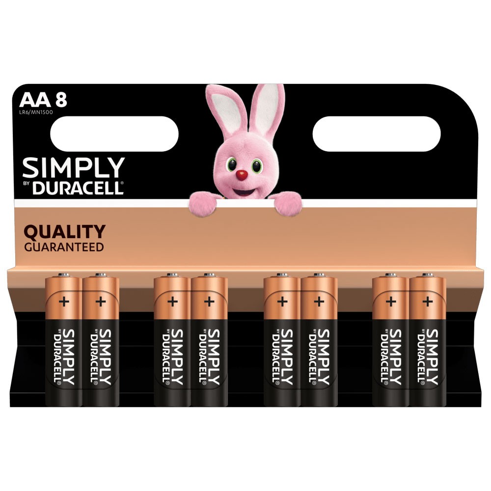 AA Batteries - 8 Pack (LR6/MN1500)