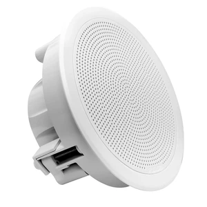 Fusion FM Series 6-5 120W Flush Mount Round Marine Speakers 