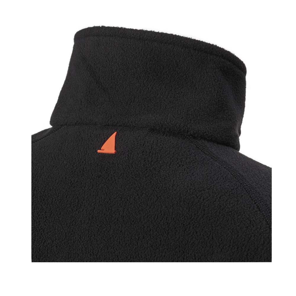 Women's Crew Half Zip Microfleece - Black