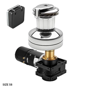 Andersen E1 Electric 12V Winch Full Stainless Steel 