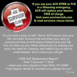 ACR ResQLink 400 406MHz GPS Buoyant PLB 