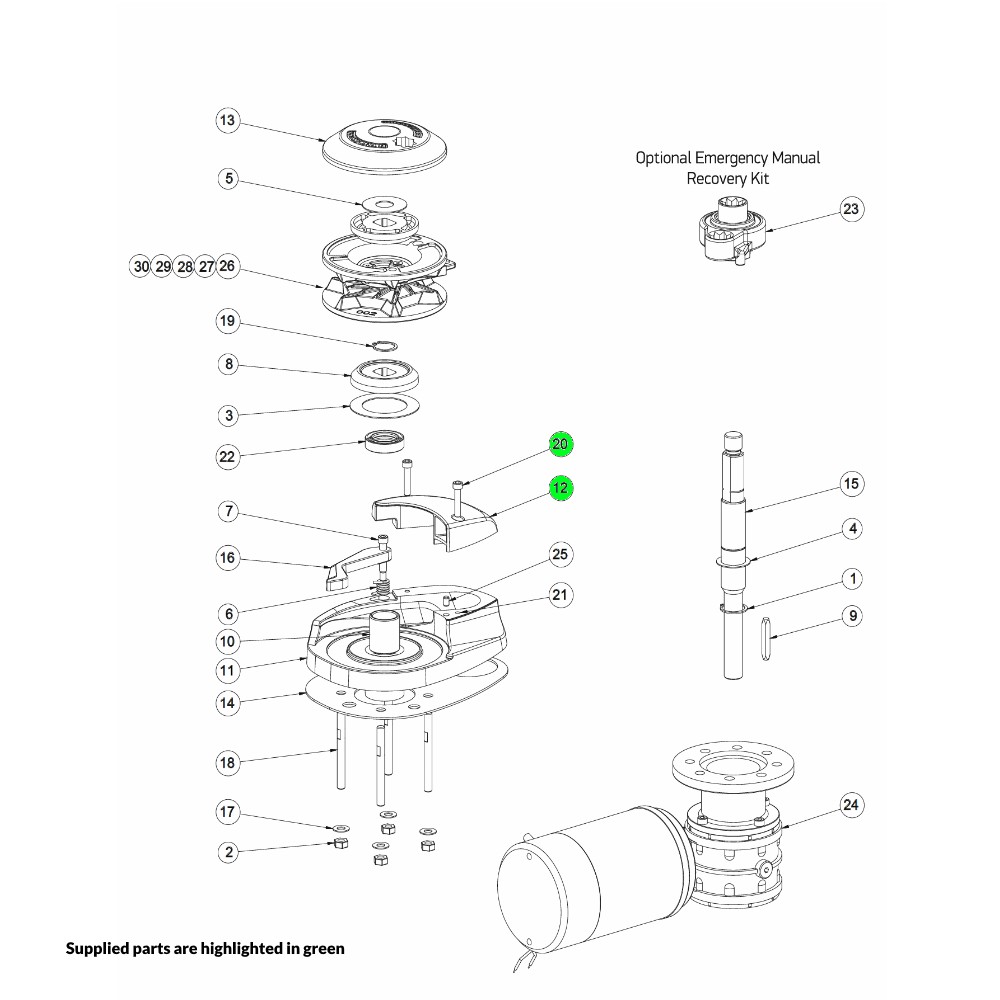 CPX Windlass Chain Cover Kit