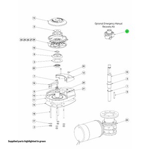 CPX Windlass Emergency Kit Gypsy Only