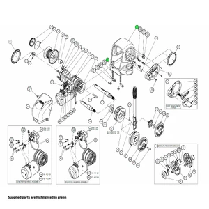 Lewmar H2-H3 Windlass Front Case Kit 