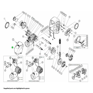 Lewmar H2-H3 Windlass Rear Case