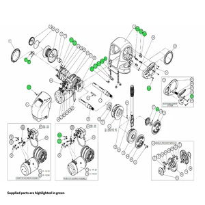 Lewmar H2-H3 Windlass Fastener Kit