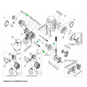 Lewmar H2-H3 Windlass Drive Key Kit
