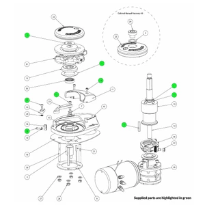Lewmar V Series Windlass Fastener Kit 