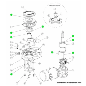 Lewmar V1 Windlass Drive Kit