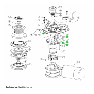 Lewmar V Series Windlass Mounting Kit - Metric
