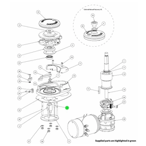 Lewmar V Series Windlass Sensor Magnet Kit