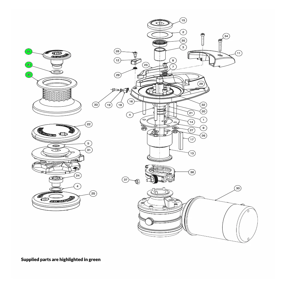 Lewmar V2-V3 Windlass Drum Kit Fast Fit