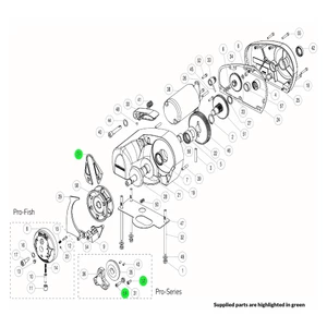 Lewmar Pro-Series Windlass Stripper Arm Kit 