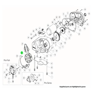 Lewmar Pro-Series Windlass 504 Gypsy RC 8mm 5-16 
