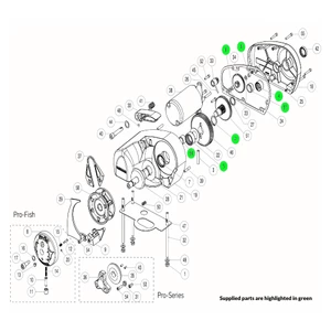 Lewmar Pro-Series Windlass Bearing Kit