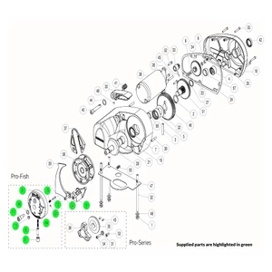 Lewmar Pro-Series Windlass Pro-Fish Conversion Kit