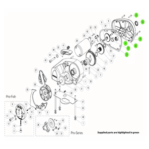 Lewmar Pro-Series Windlass Gear Train Cover Kit