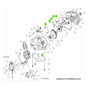 Lewmar Pro-Series Windlass 12V Motor Kit 