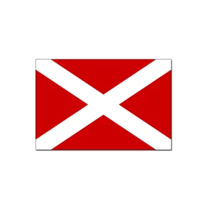 Force 4 Naval Numeral Flag 4 