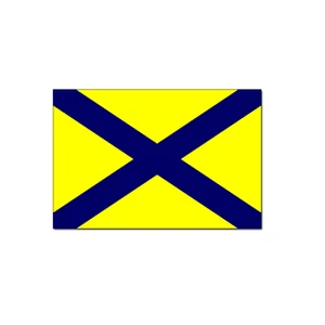 Force 4 Naval Numeral Flag 5 