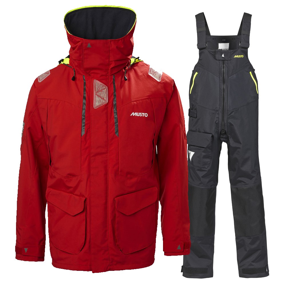 BR2 Offshore Jacket - True Red